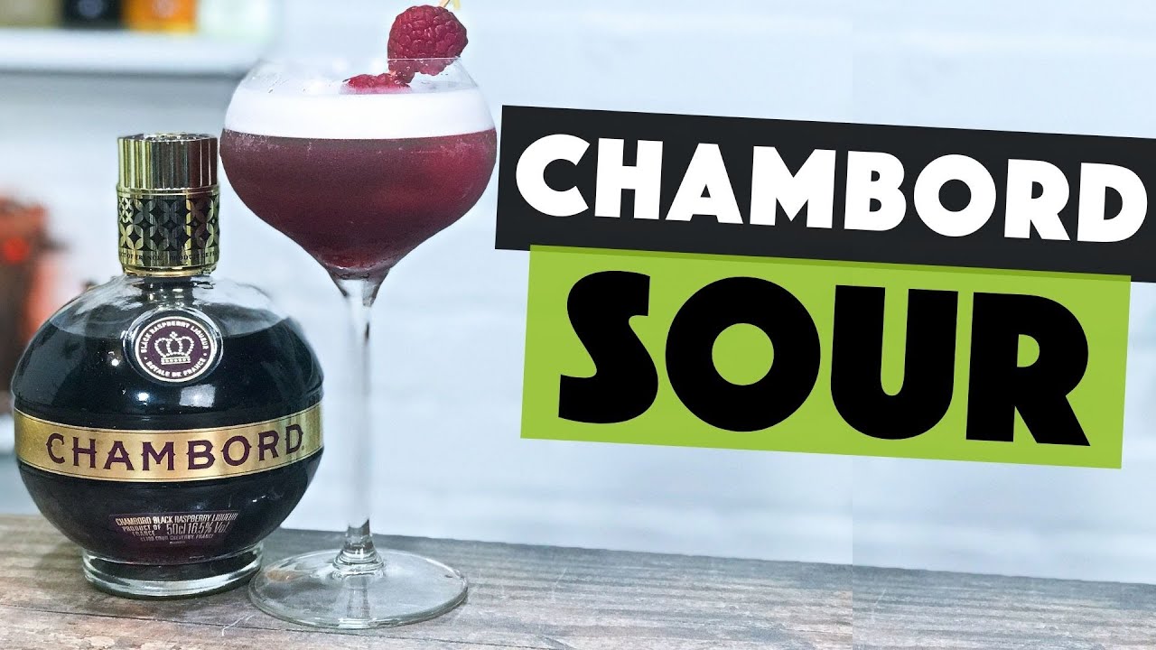 Chambord Cocktails | Raspberry Sour Recipe | Easy Cocktails to make at Home Bar | Steve the Barman