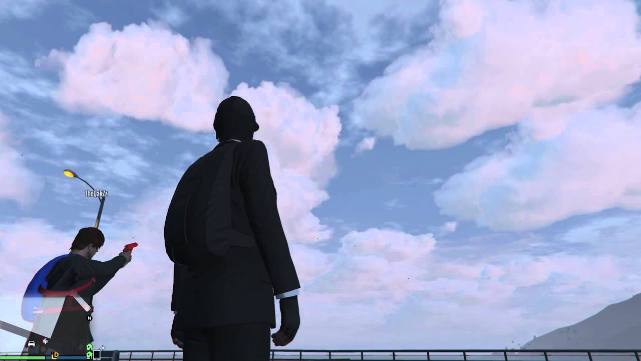 Grand Theft Auto V Bean Machine Umbrella Glitch