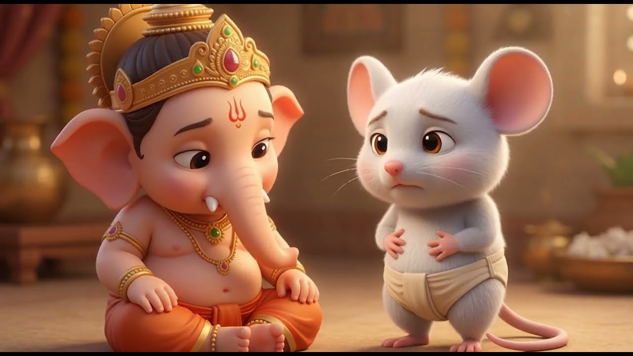 Story of Ganesha and Mushaka : Sharing is caring