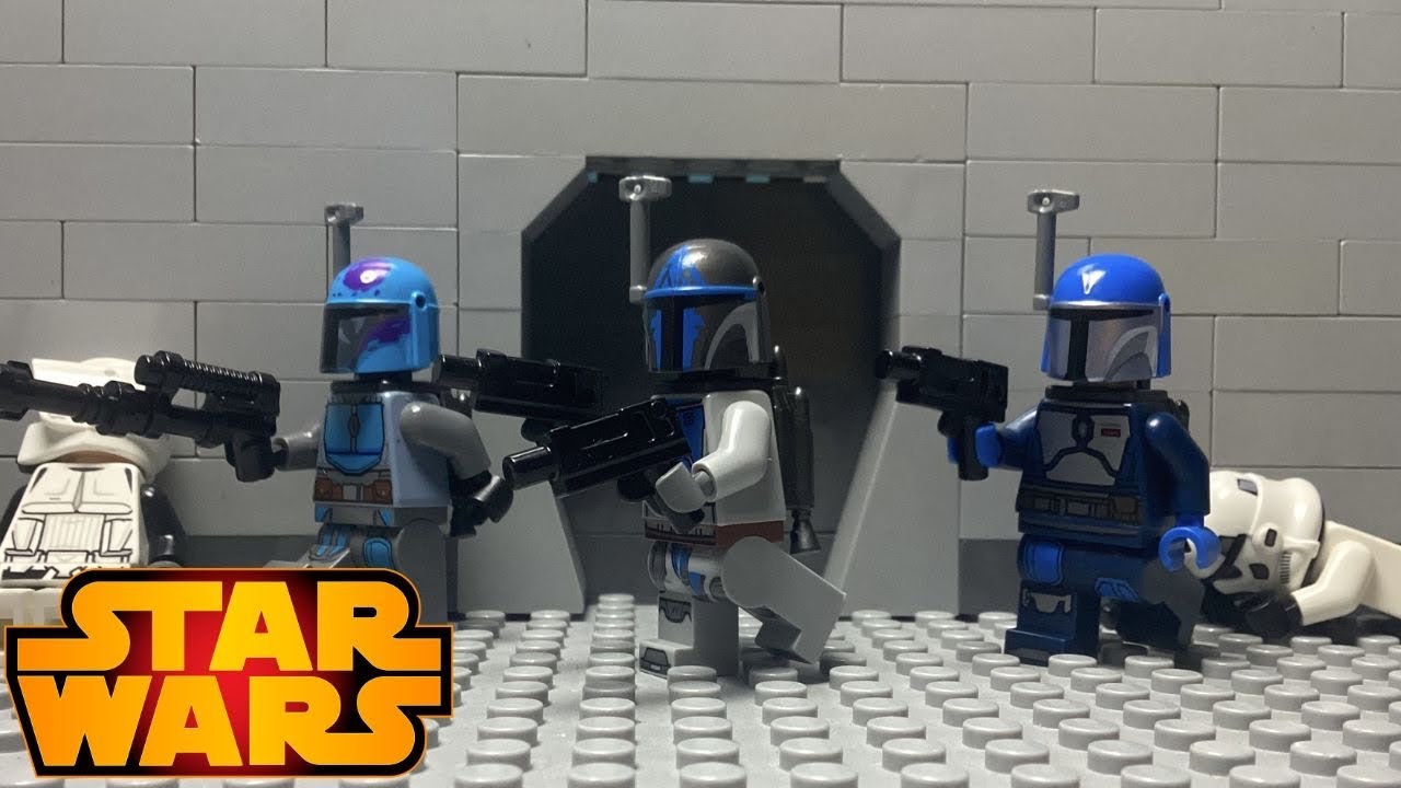 Мандалорское проникновение — покадровая анимация Lego Star Wars