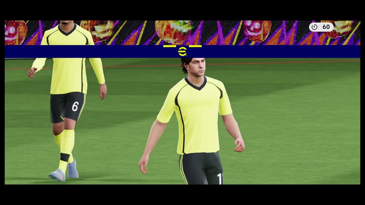 Intense Match Action - Yellow Squad Dominates | eFootball Moment
