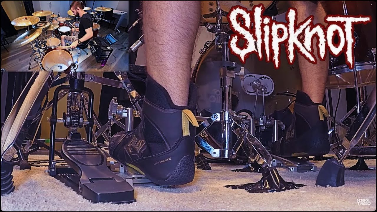 DOUBLE PEDAL CAM | SLIPKNOT - UNSAINTED | DRUM COVER | PEDRO TINELLO