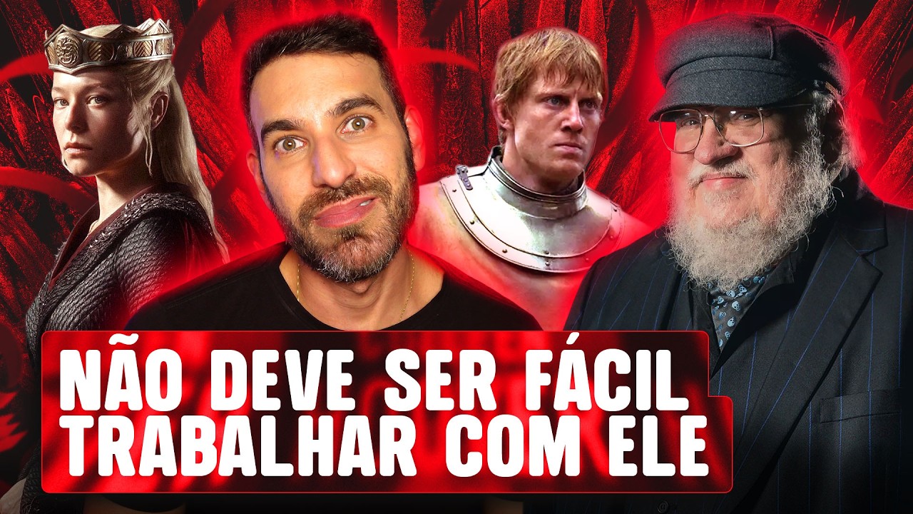 ÚLTIMA ENTREVISTA DE GEORGE R. R. MARTIN EXPÕE TRETAS DE BASTIDORES