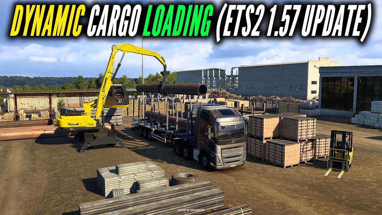 ETS2 Just Got More Realistic! Dynamic Cargo Loading Explained (1.57 Update)