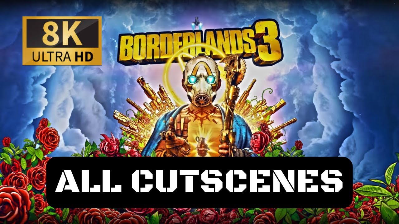 Borderlands 3 All Cutscenes Cinematic 8K (Game Movie & Subtitles)