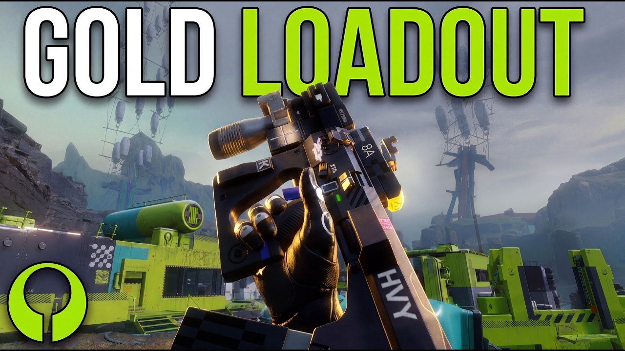 I Used An Entirely Gold Loadout SOLO in Marathon!