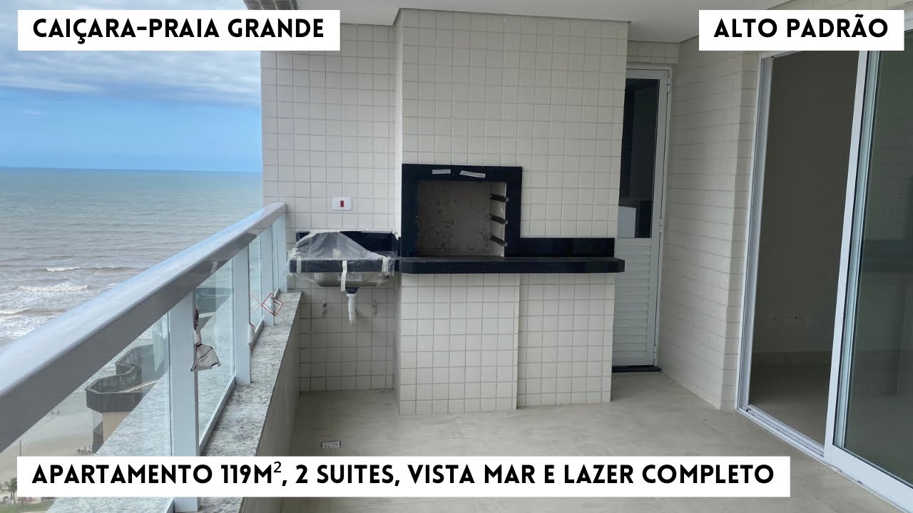 (199) Apartamento de Alto Padrão na Praia | Vista Mar e Lazer Completo