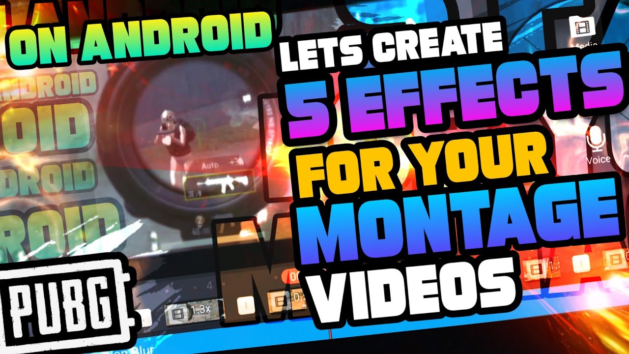 How to make montage on Android -MONSTER MONTAGE TUTORIAL