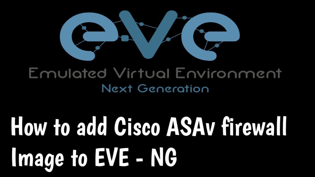 How to Add ASAv in eve-ng or UNetlab | simplest way on youtube