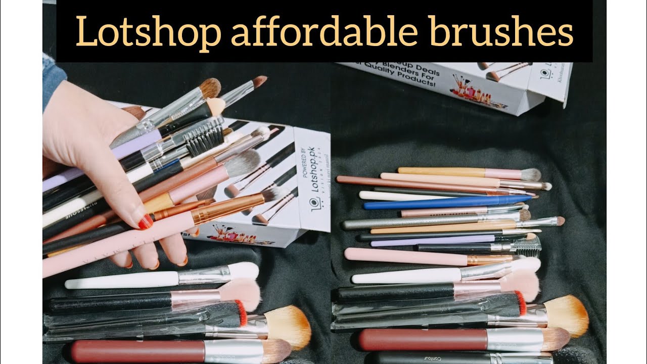 Most Affordable makeup brushes from 👉 Lots shop
