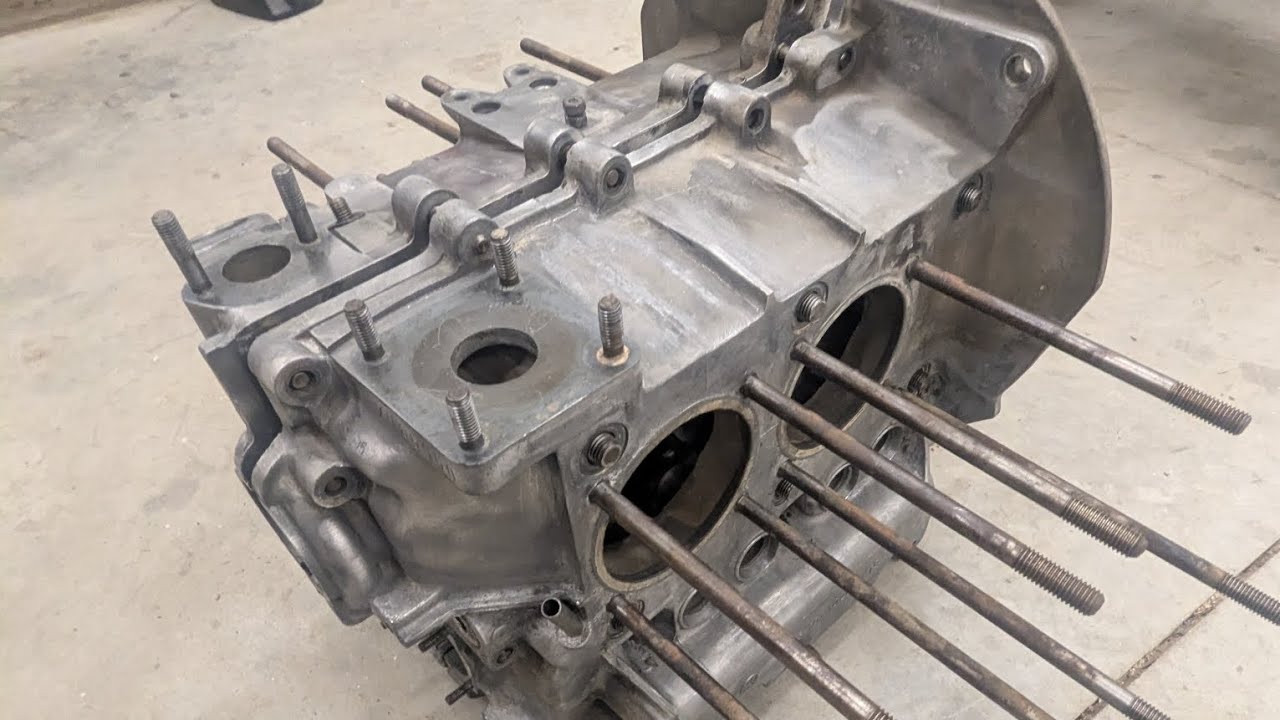 40HP (1200cc) VW engine rebuild part 1 (Teardown) #aircooled #vwbug #mechanic #diy #teardown 