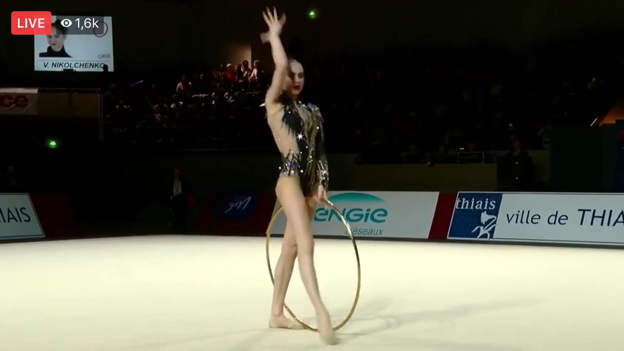 Vlada Nikolchenko UKR Hoop Final - Grand Prix Thiais 2019