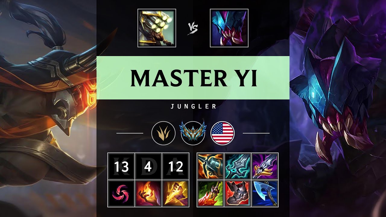 Master Yi Jungle vs Rek'Sai - NA Challenger Patch 25.19