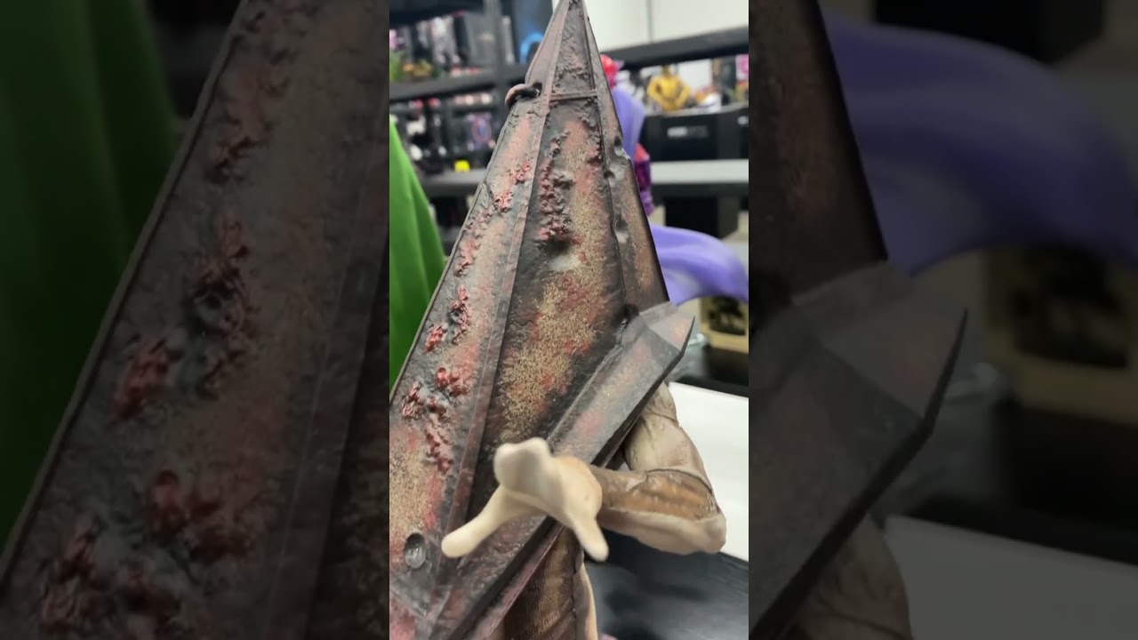 Red Pyramid Thing Statue by First 4 Figures 