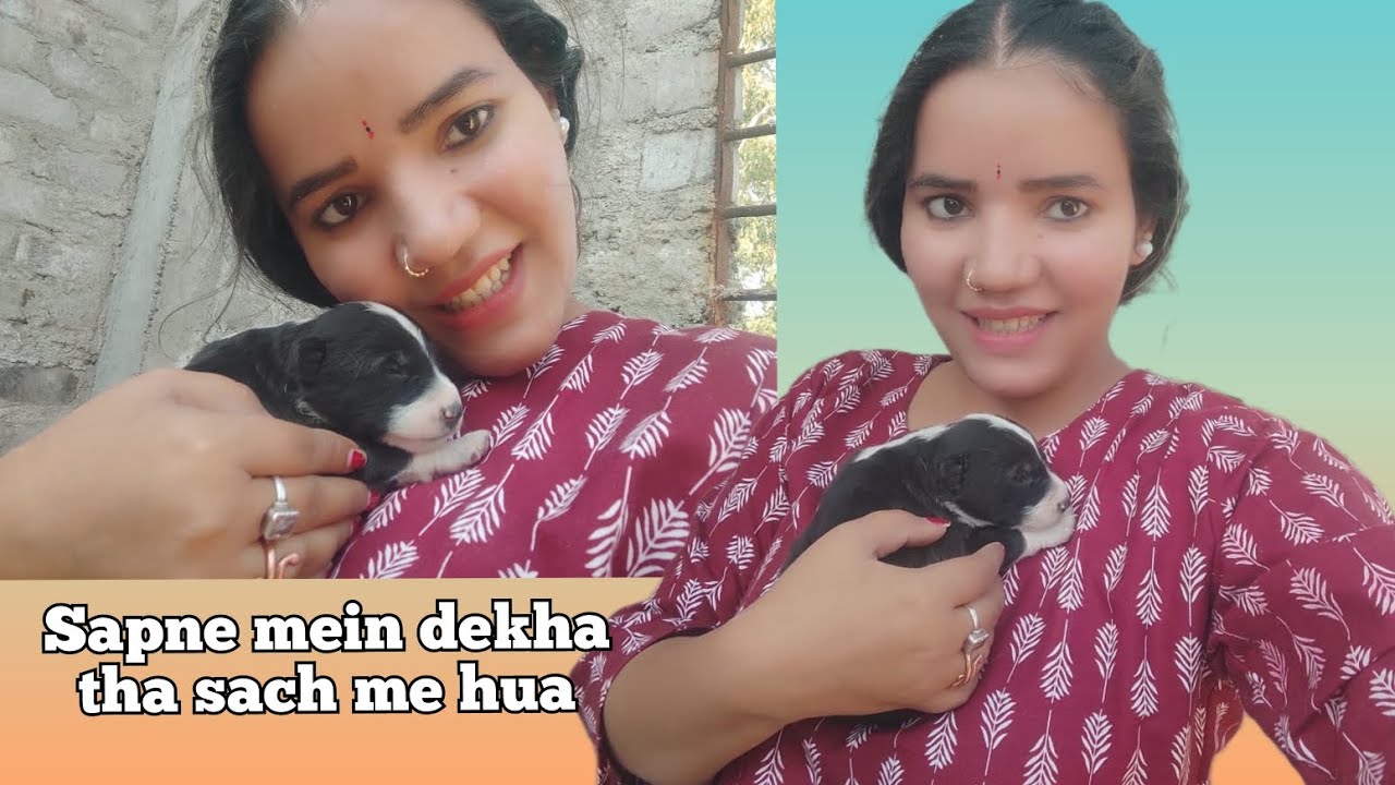 chota baby 😍 sapne me dikha  #lifeofdevimahima #lifewithdesidog #streetdogslife #cowlover #doglover