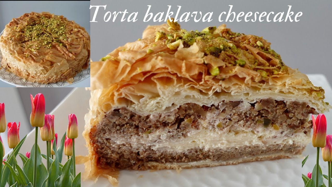 NEŠTO NOVO! TORTA  BAKLAVA CHEESECAKE (SIRNA TORTA)