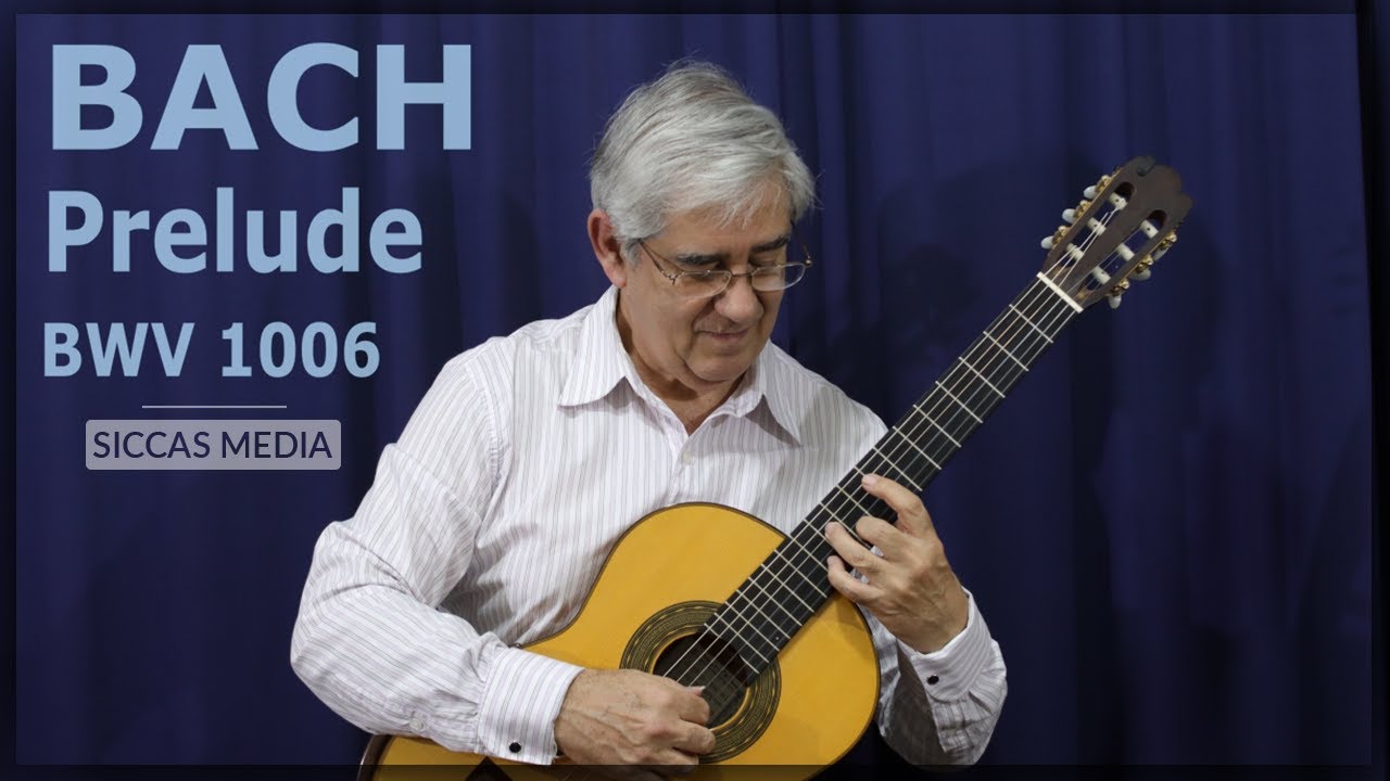 Edson Lopes plays Prelude BWV1006 by Johann Sebastian Bach | Siccas Media