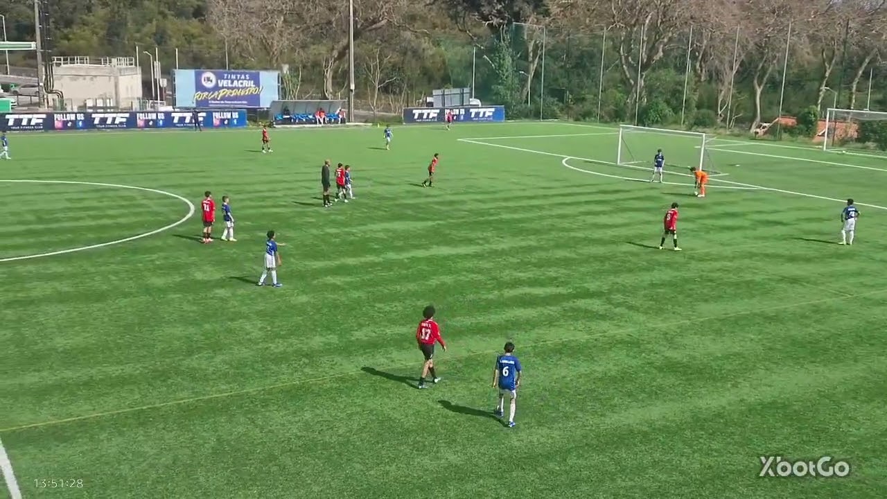 Liga Sub 13 dia 07/03/2026 jogo 1DEZEMBRO VS Belenenses 1°parte 