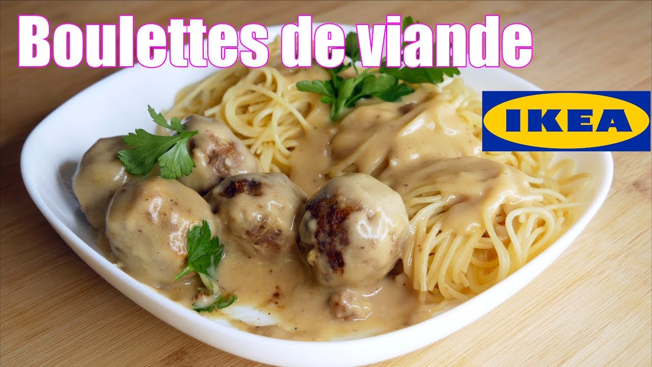 Boulettes de viande - IKEA 🇸🇪