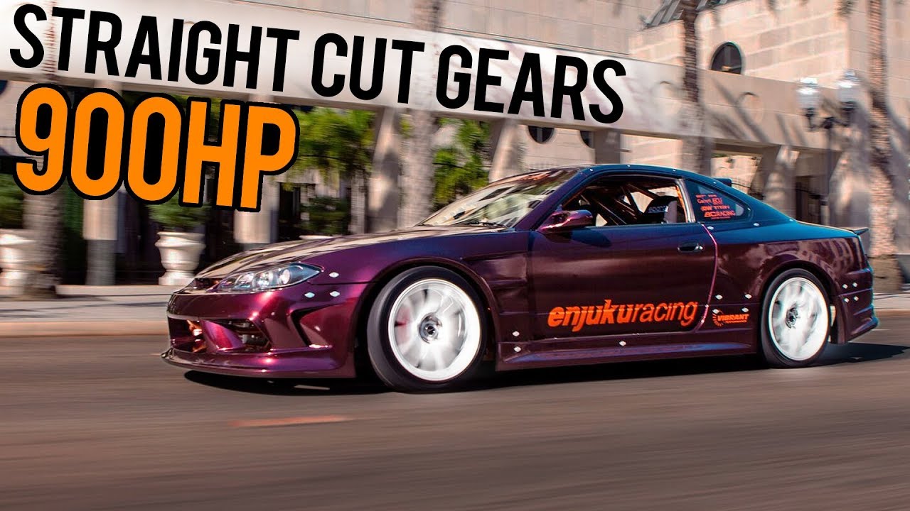 GoPro POV - 900HP 2JZ S15 Race Car Vs. STREETS!