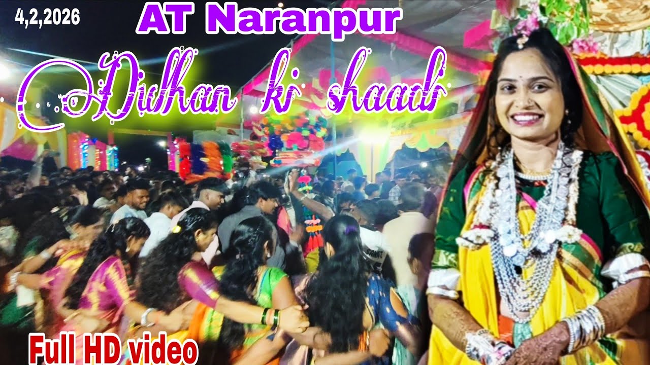 Full enjoy शादी में  New Aadivasi Timli song 4,2, 2026 AT Naranpur Zarali 