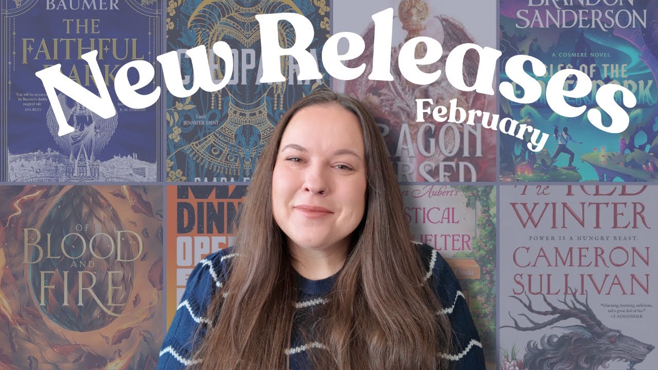 February 2026 New Releases || Fantasy, Sci-fi, Young Adult, Romantasy