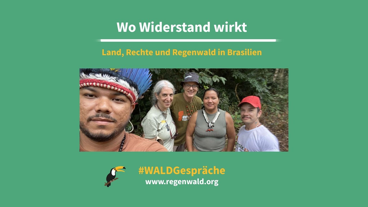 #WALDGespräche: Wo Widerstand wirkt – Webinar über Land, Rechte und Regenwald in Brasilien