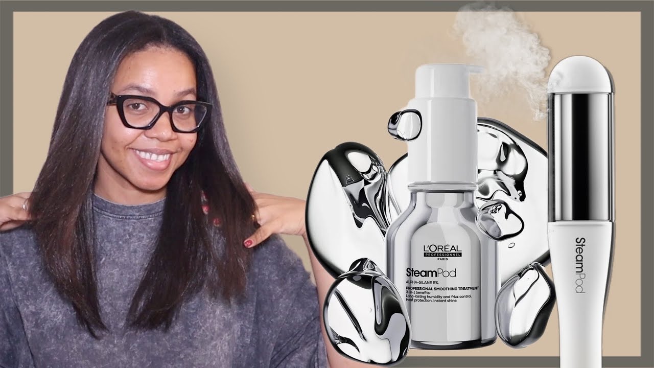 L’Oréal STEAMPOD SERUM 3 EM 1 - Testei o NOVO SERUM da STEAMPOD LOREAL
