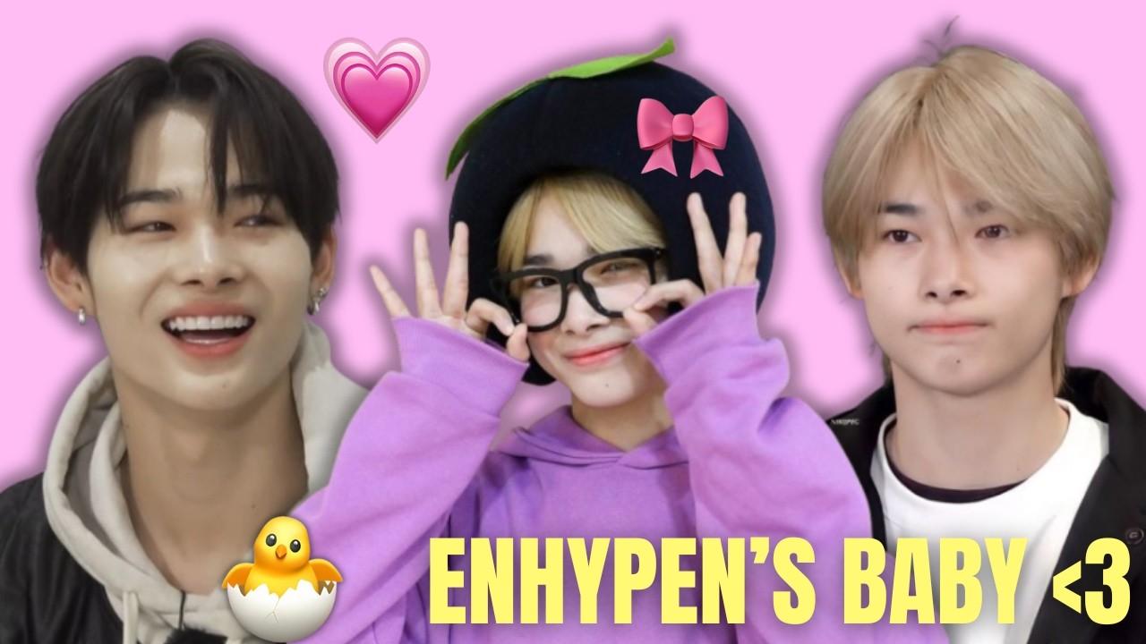 NI-KI being ENHYPEN'S BABY 🥹(and annoying them) pt2