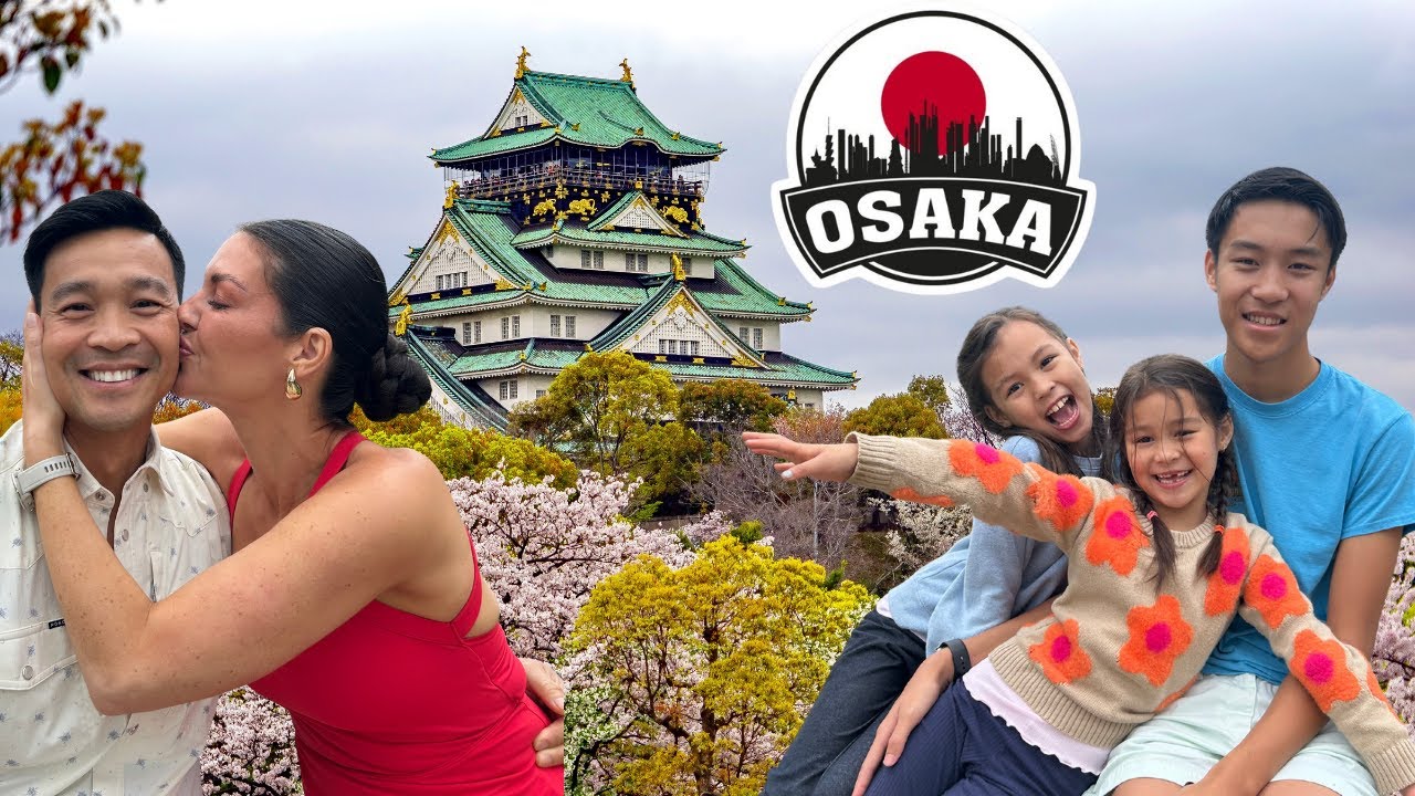 Osaka, Japan ✈️ Family of 5 Travels Asia for 10 Weeks 🌏