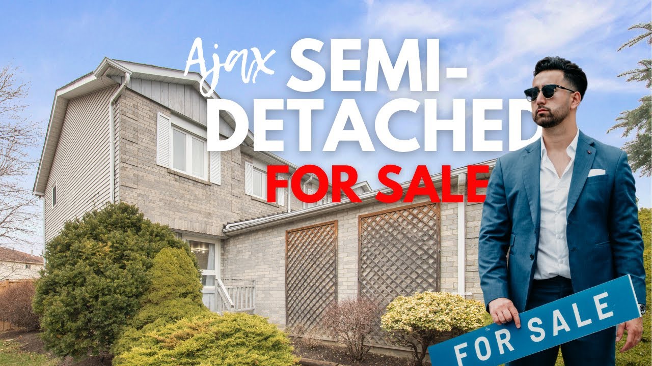Affordable Semi Detached For Sale In Ajax! Turn Key - First Time Buyers