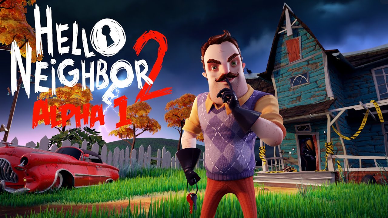 Hello Neighbor 2 Alpha 1 Walkthrough/Longplay (No Commentary) (Hello Guest Alpha 2)