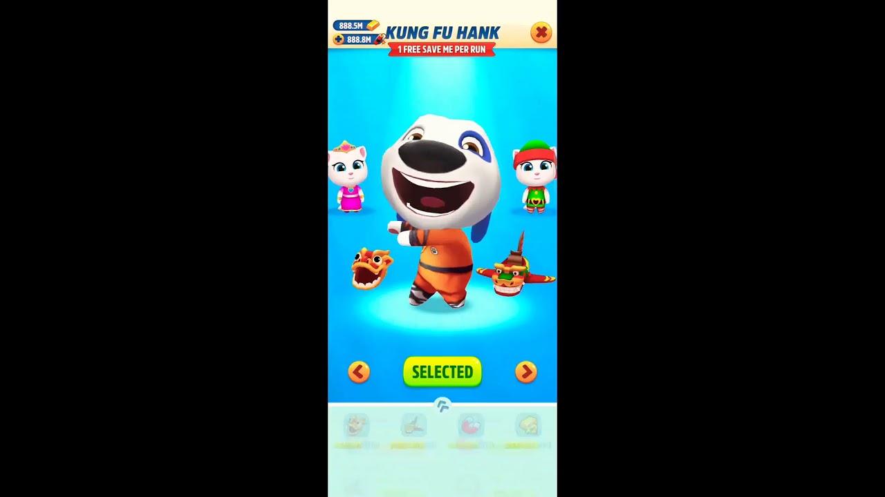 Talking Tom Gold Run - Kung Fu Hank