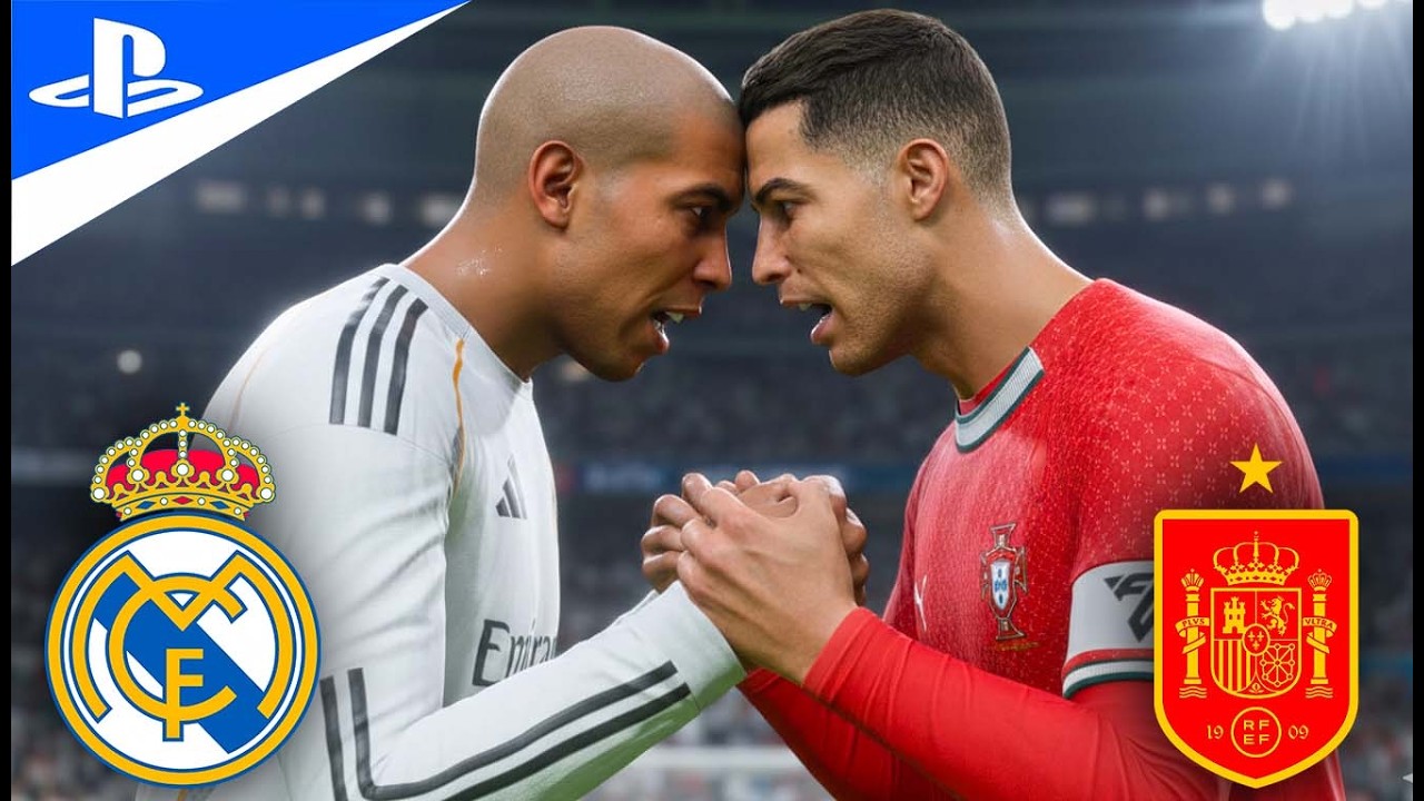 FC 26 - Real Madrid ICONS против Португалии ⚽ Роналду Назарио против Криштиану Роналду