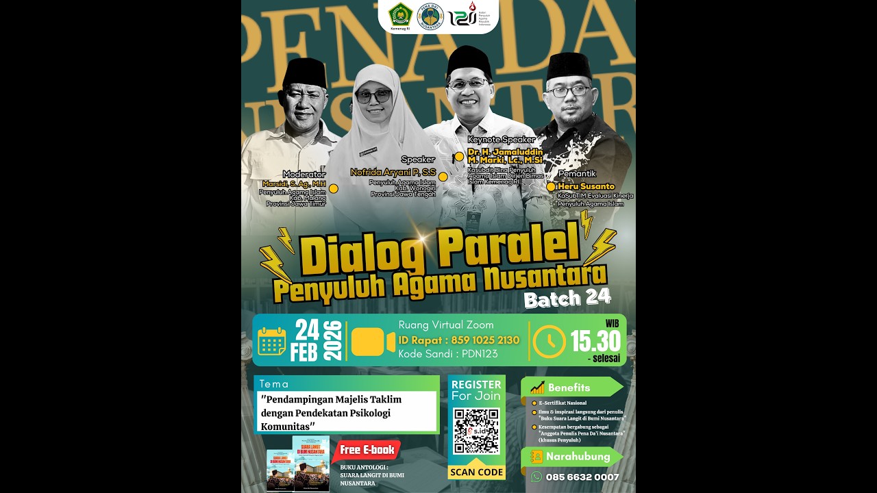 Dialog Paralel Penyuluh Agama Batch 24