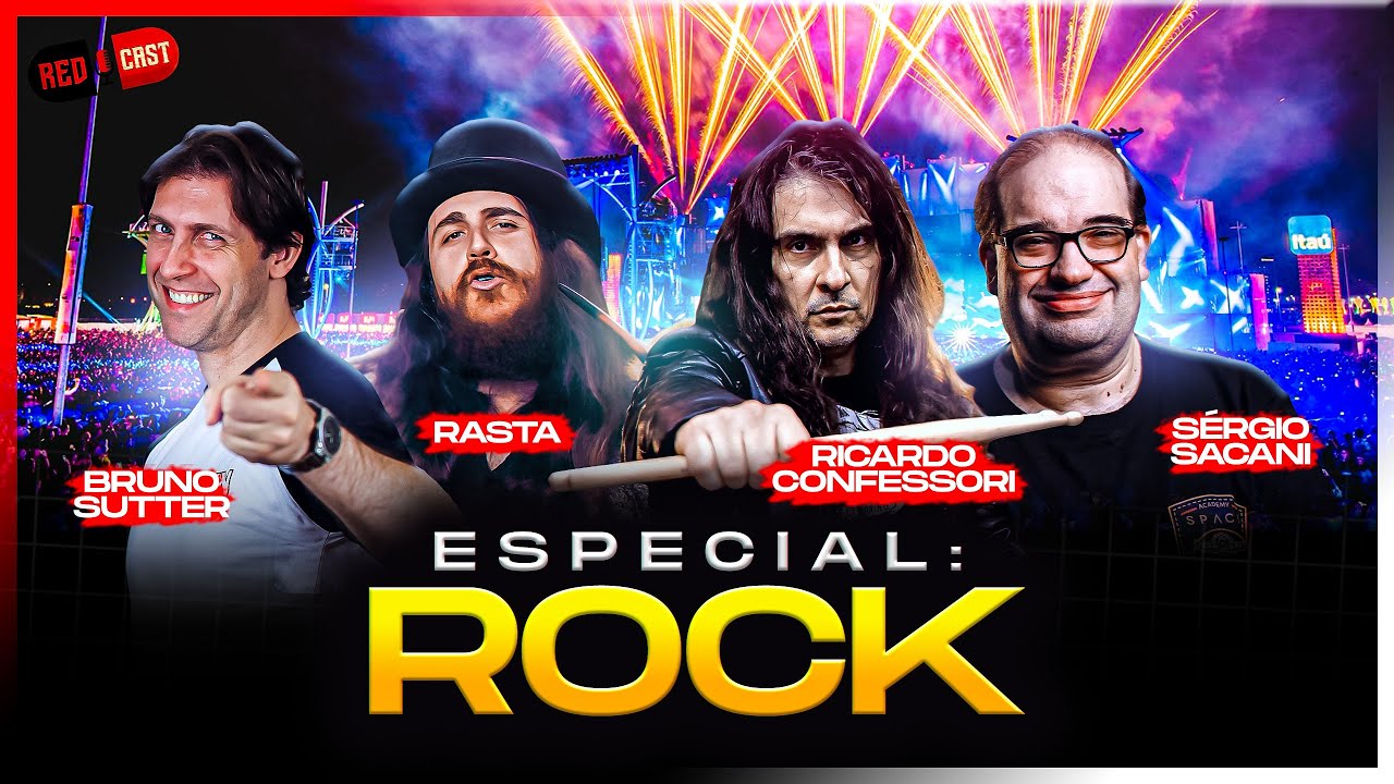 LIVE dos ROCK STARS: Bruno Sutter, Rasta, Confessori e Sérgio Sacani