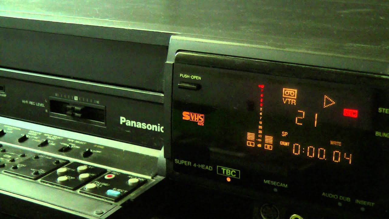 Panasonic NV-FS200 SVHS Hi-Fi Stereo VCR