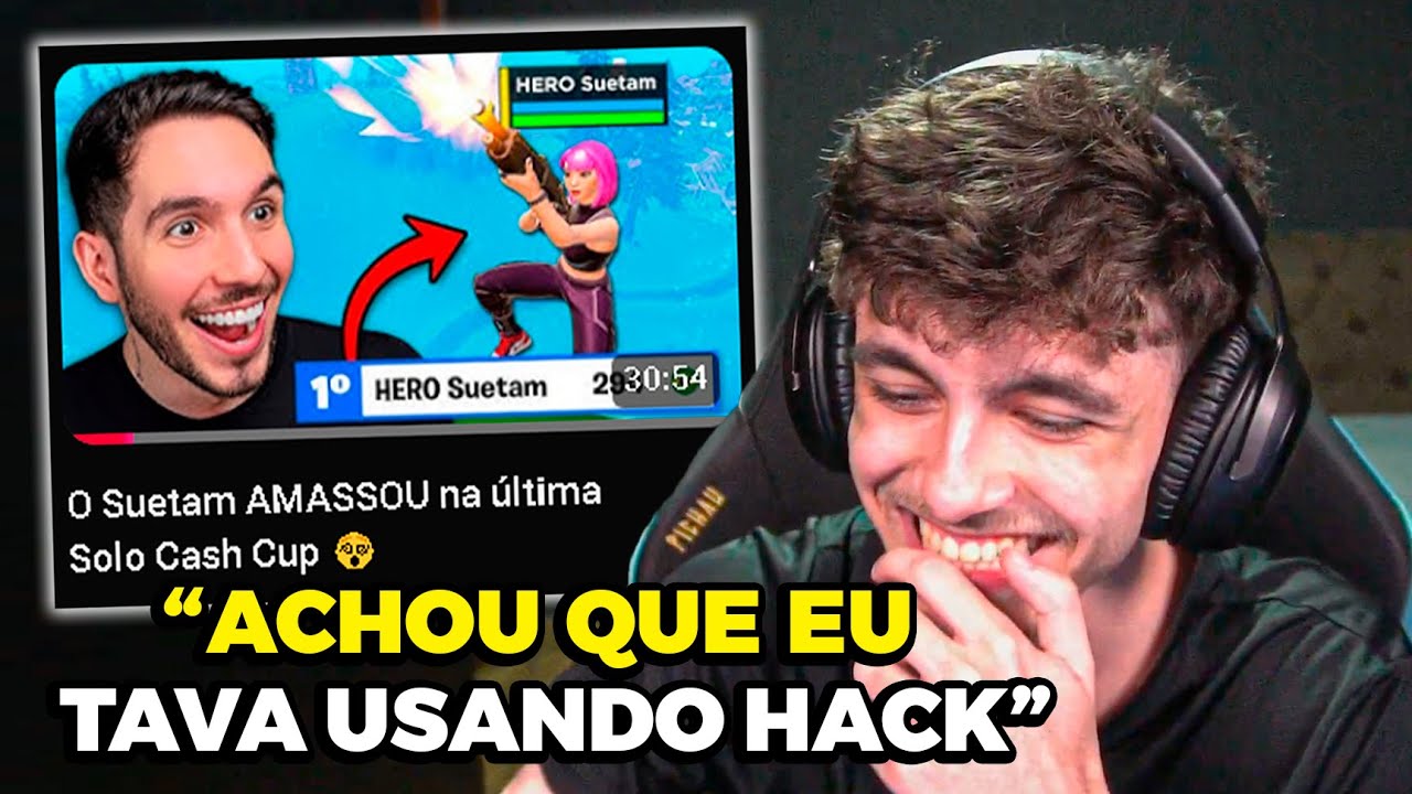 SUETAM REAGE: oLui analisando Suetam TOP 1 na Solo Cash Cup!