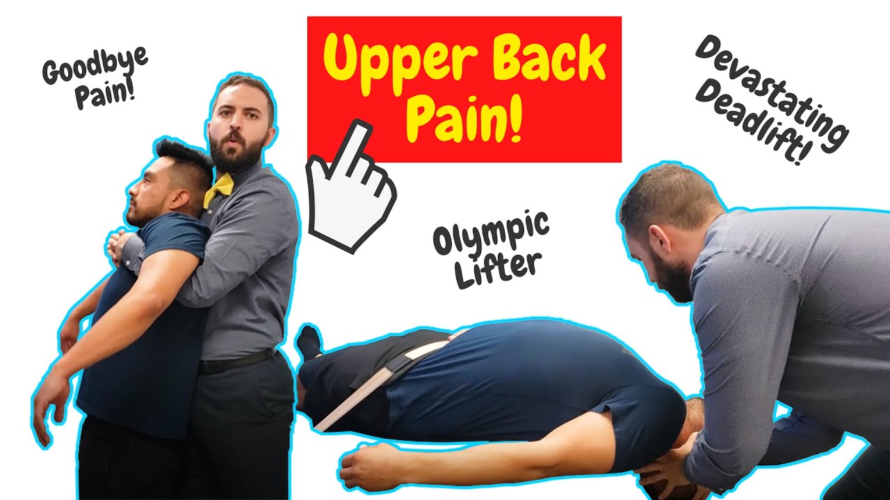 DEADLIFT Injury [UPPER BACK PAIN] GONE! After Advanced Biostructural Correction Chiropractic!