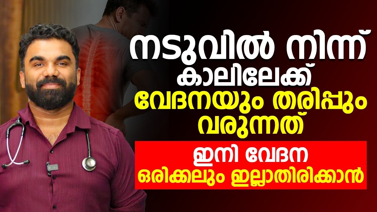 നടുവിൽ നിന്ന് കാലിലേക്ക് വേദനയും തരിപ്പും വരുന്നത് ഈ ഒരൊറ്റ കാര്യം മതി