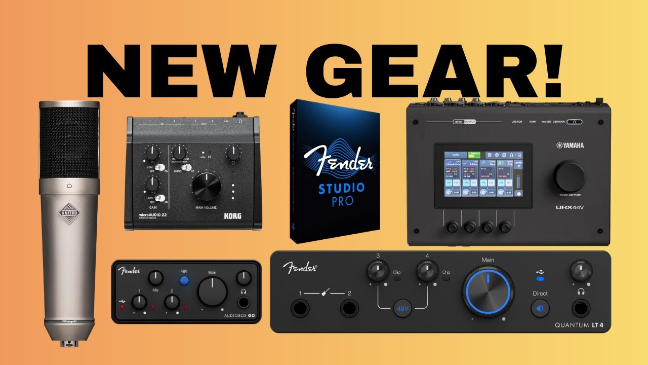 PreSonus Rebrands To Fender - Podcast Gear News Ep 7