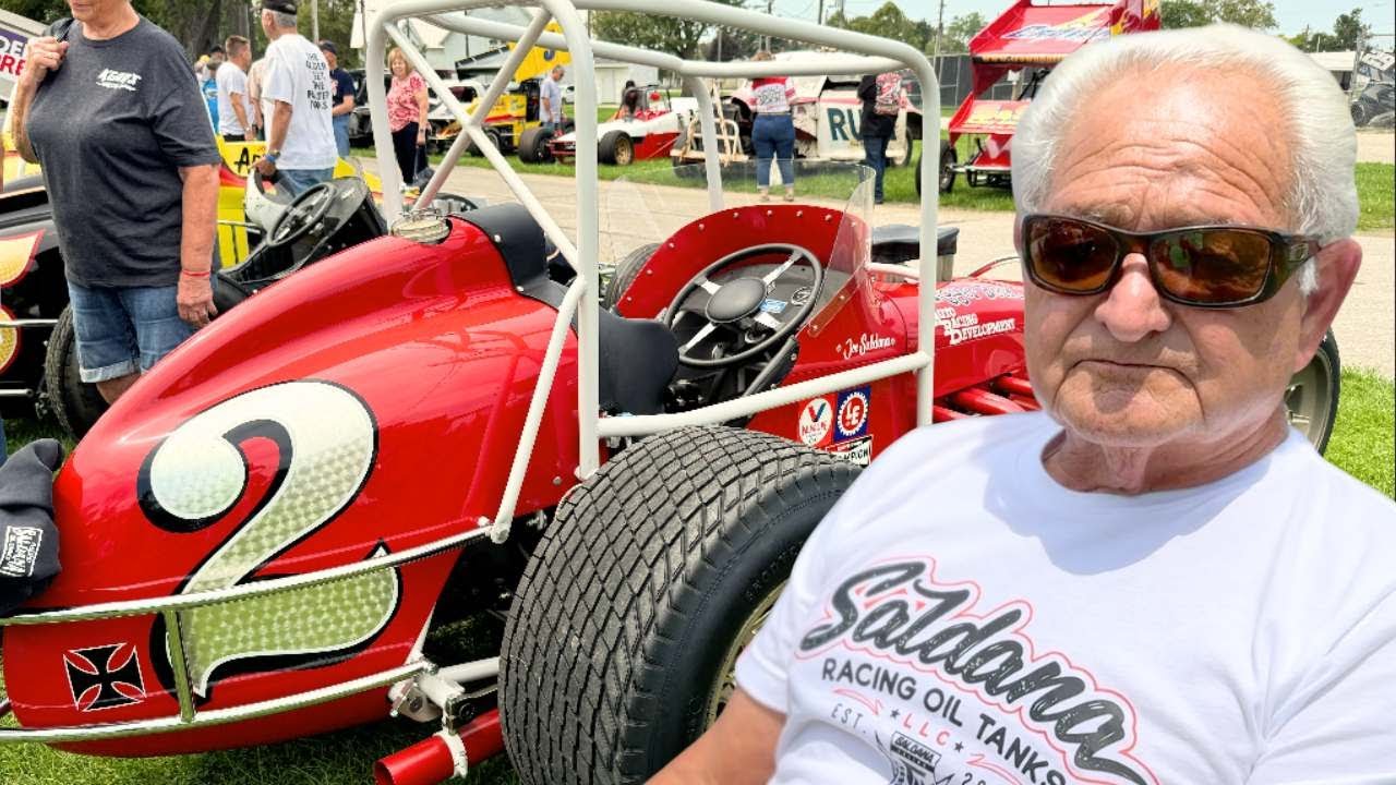 Rare Interview with Joe Saldana at Fremont Speedway; Joey Saldana, Danny Smith & Brad Doty too