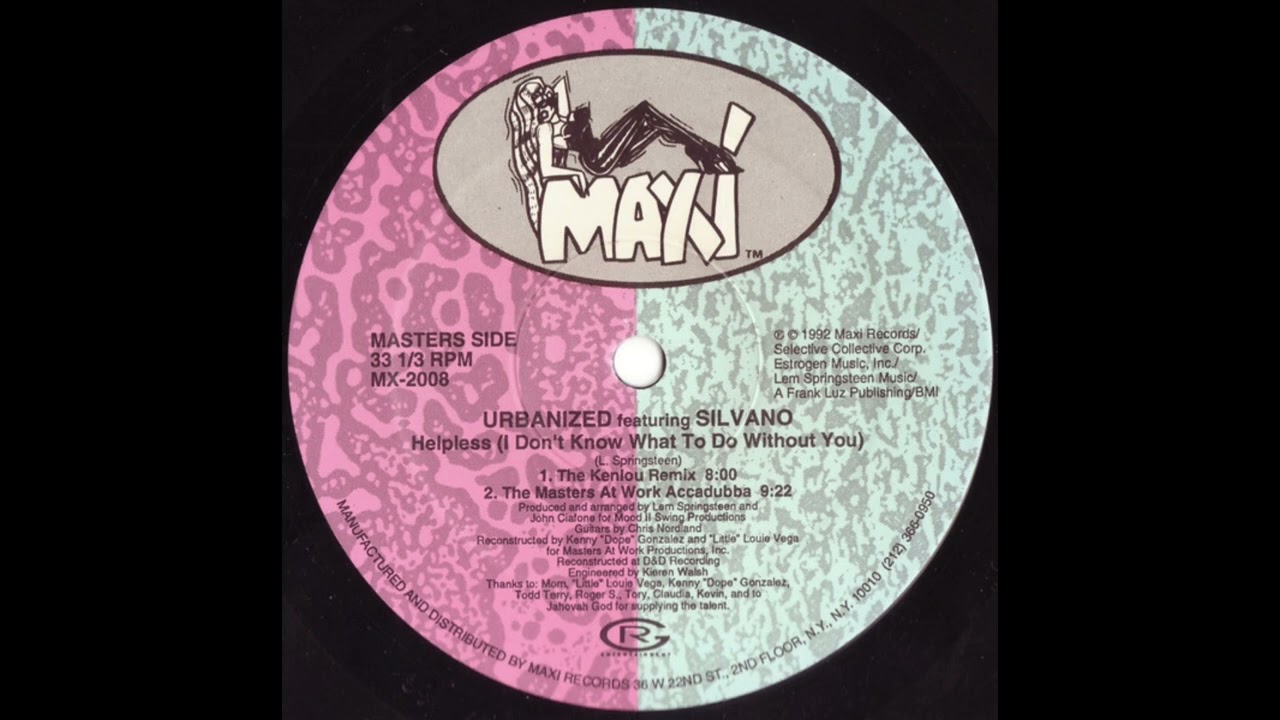 Urbanized Feat. Silvano - Helpless (The Kenlou Remix)