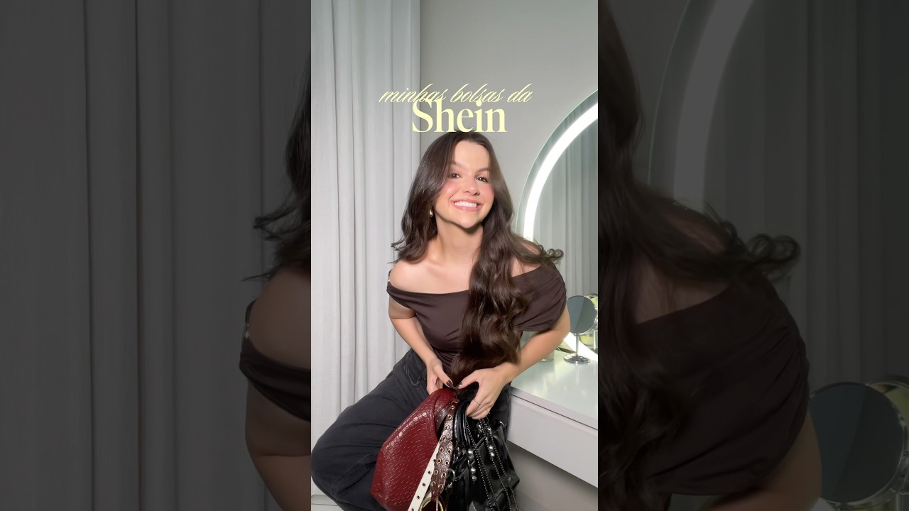 minhas bolsas da Shein! 🌟 