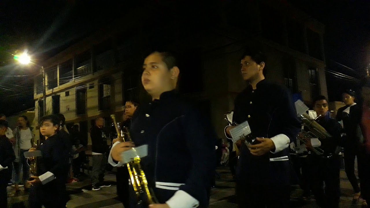 Procesión católica en Buga (Santa Barbara) parte 2