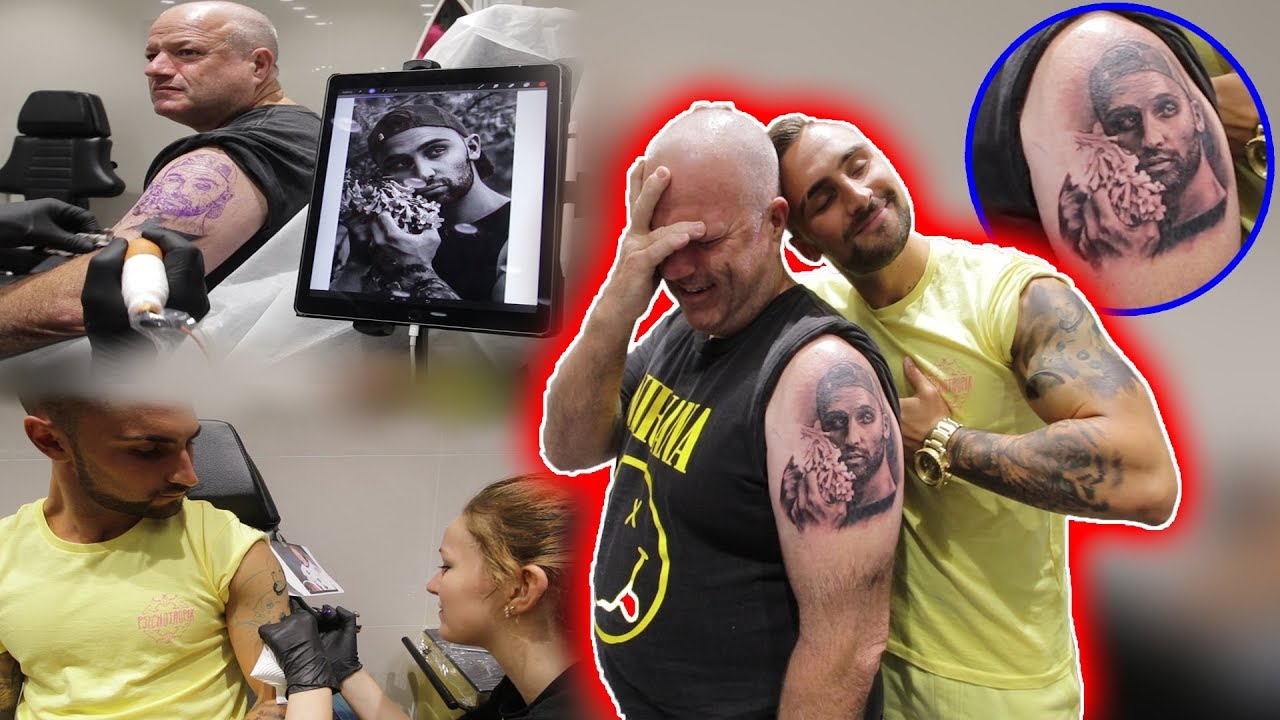 ОН СДЕЛАЛ ТАТУИРОВКУ С МОИМ ЛИЦОМ!!