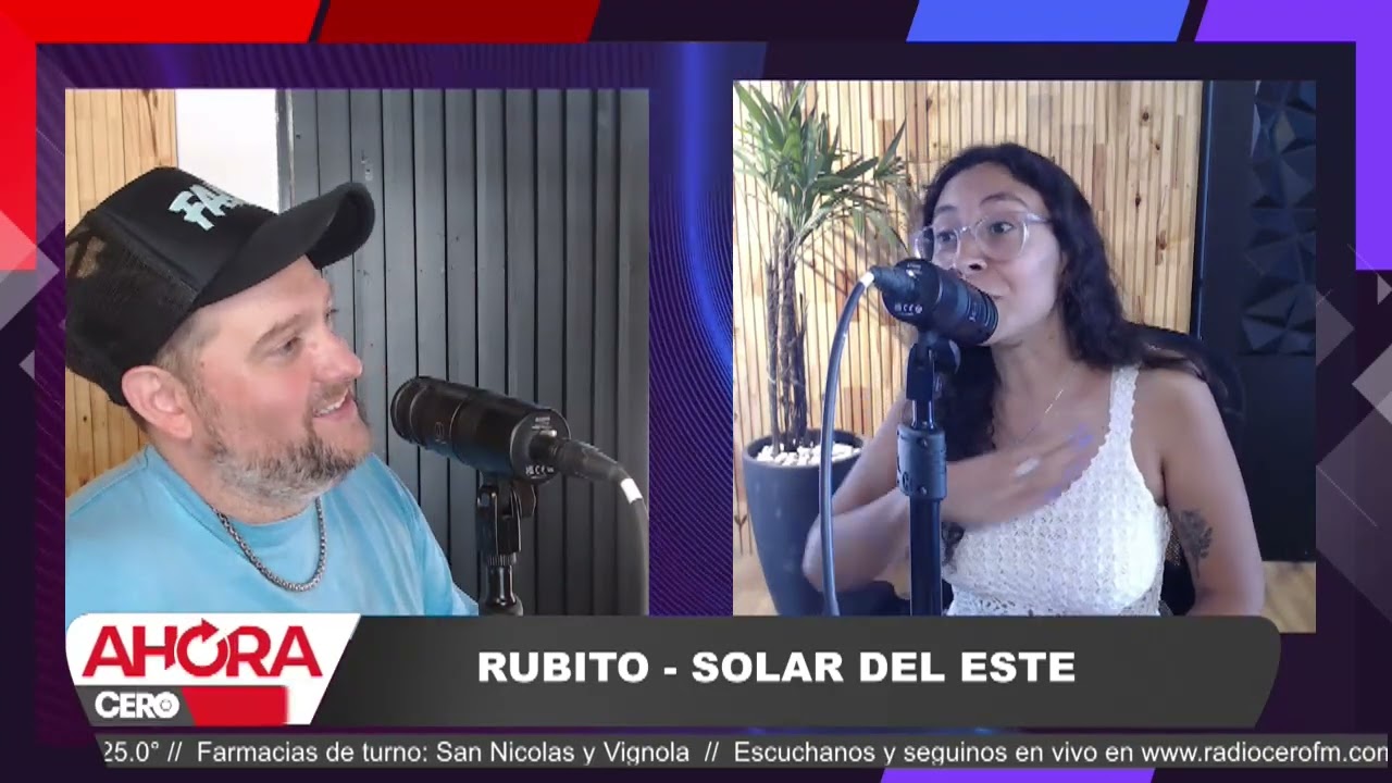 Rubito nos invita a las actividades del finde en Solar del Este en Ahora o Nunca