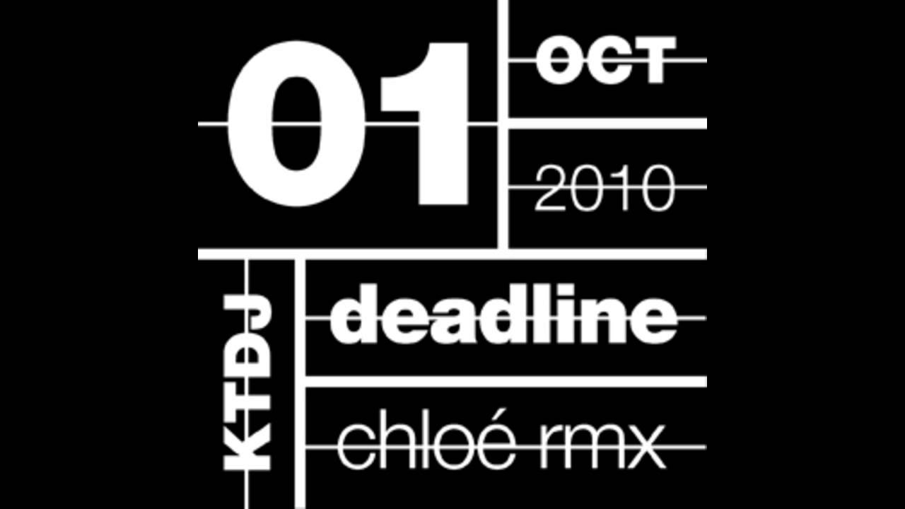 Chlo&eacute; - Deadline 01 - Herselves (George Issakidis Dzir remix)