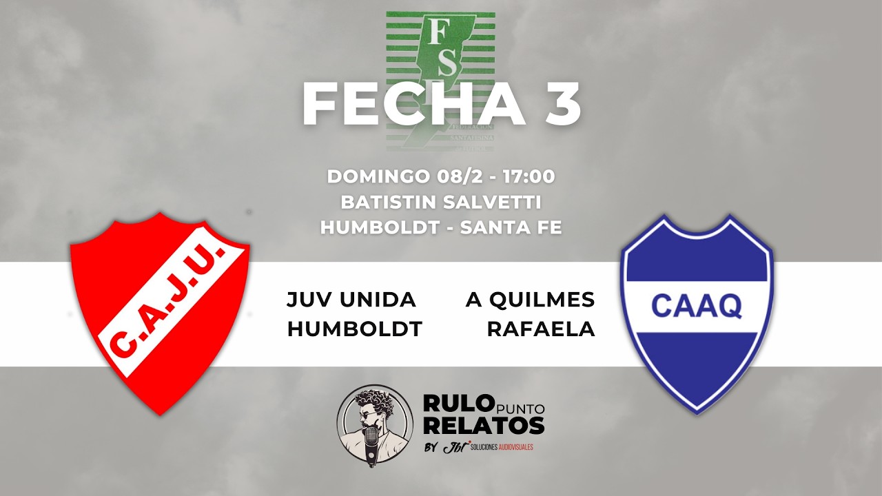 Juventud Unida (H) 🆚 Argentino Quilmes (R) | Fecha 3 | Copa Federaci&oacute;n