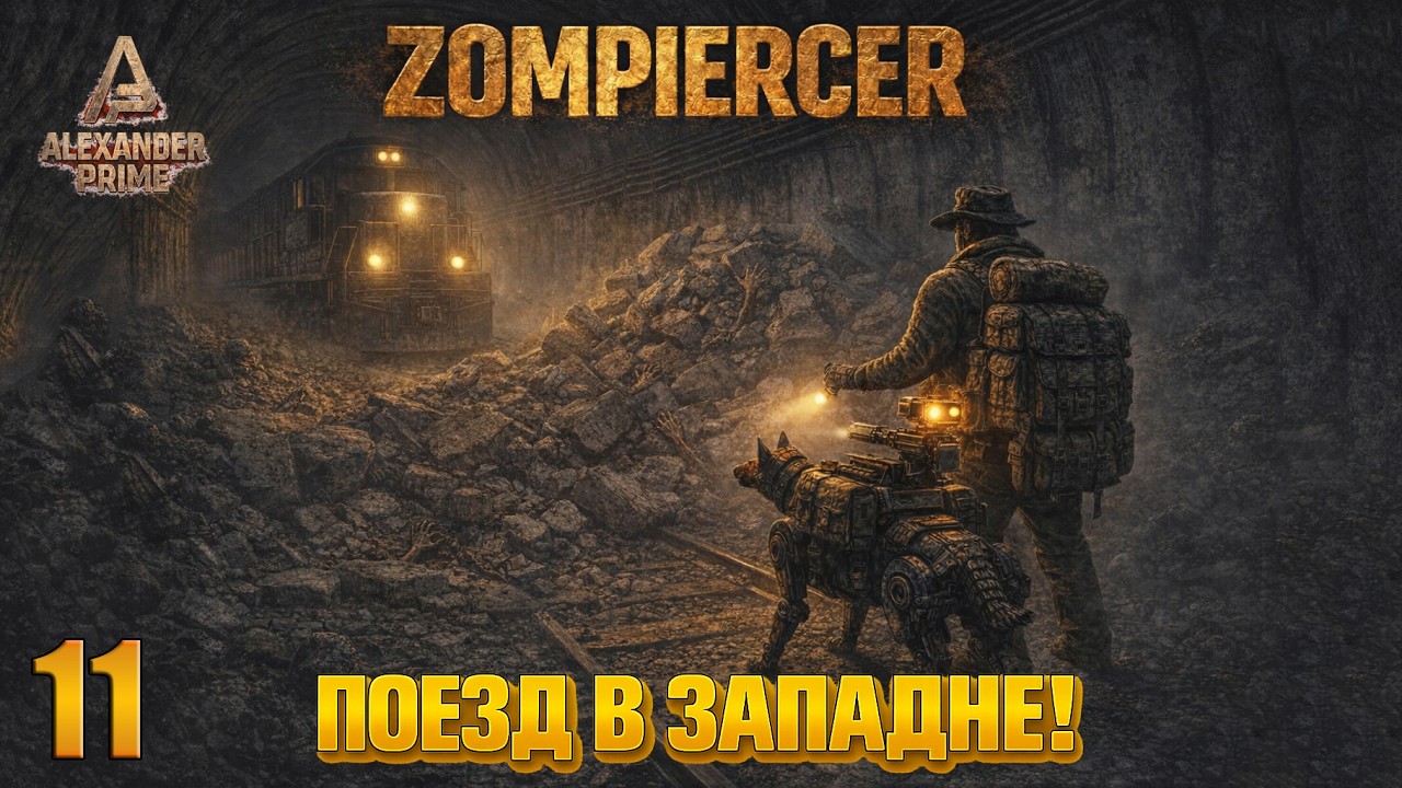 ЗОМБИ-АПОКАЛИПСИС НА ПОЕЗДЕ! #11 | Зомби лабиринт под землёй! | Прохождение Zompiercer